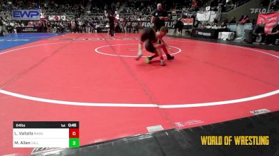 64 lbs Consi Of 8 #1 - Logan Vallalla, Mat Assassins vs Mason Allen, Callan Wrestling Academy