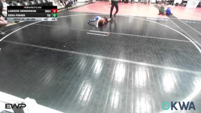 60 lbs Final - Lawson Henderson, Spartan Wrestling Fort Smith vs Ezra Fisher, Tiger Trained Wrestling