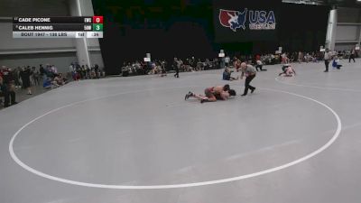 138 lbs Cons. Sub-rd Of 16 - Cade Picone, Eaglecrest Wrestling Club vs Caleb Hennig, 512 Outlaw Wrestling