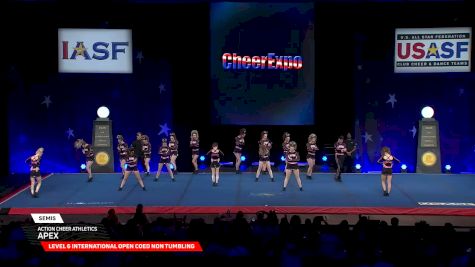 Action Cheer Athletics - Apex [2026 L6 International Open Coed Non Tumbling Semis] 2026 The Cheerleading Worlds