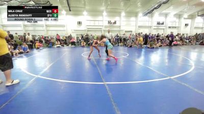 113 lbs Round Robin 3 - Mila Cruz, Watkins Girls vs Aleeya Rideoutt, EP Rattlers-Girls