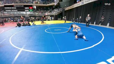 5A 150 lbs Quarterfinal - Daniel Acosta, Canyon Randall vs Daemian Rivas, Lampasas High School