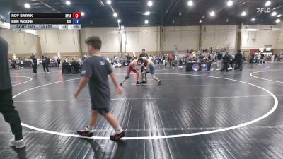 126 lbs Round Of 16 - Roy Barak, Spartan RTC @LHP vs Ben Wolfe, SONS OF THUNDER