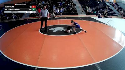 55 lbs Semifinal - Nico DeStephano, WPA Spartans vs Ian Golias, Richland Elementary School
