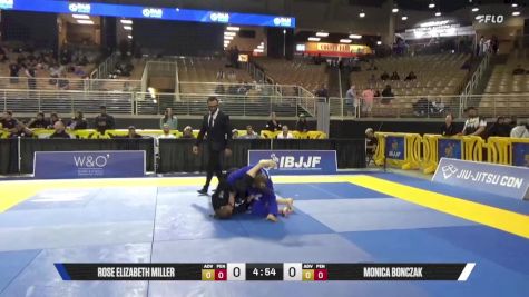 Monica Bonczak vs Rose Elizabeth Miller 2025 Pan Jiu Jitsu IBJJF Championship