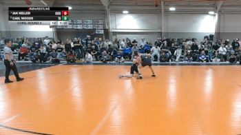 133 lbs Cons. Round 3 - Cael Woods, Tiffin vs Jak Keller, Grand Valley State