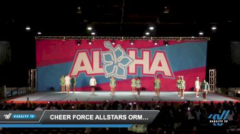 Cheer Force Allstars Ormond - Infinity [2022 L4 Senior Open - D2 Day 1] 2022 Aloha Reach The Beach: Daytona Beach Showdown - DI/DII