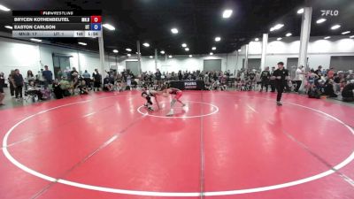 92 lbs Brycen Kothenbeutel, Minnesota Blue vs Easton Carlson, Utah
