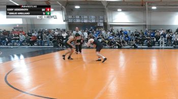 174 lbs Quarterfinal - Cody Ueberroth, Davenport vs Emilio Arellano, Tiffin