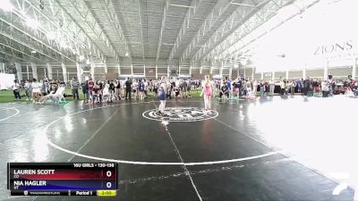 130-136 lbs Semifinal - Lauren Scott, CO vs Nia Hagler, UT