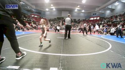 43-47 lbs Quarterfinal - Harmony Morrison, Keystone Wrestling Club vs Lillian Shuemake, Pirate Wrestling Club