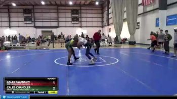 145 lbs Round 1 (6 Team) - Caleb Swanson, RED LION WRESTLING CLUB vs Caleb Chandler, GREAT BRIDGE WRESTLING CLUB