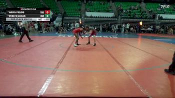 6-7A 107 3rd Place Match - Evelyn Lucas, Huntsville vs Ariya Fields, Thompson HS