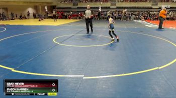 60 lbs Finals (8 Team) - Gray Meyer, STMA (St. Michael/Albertville) vs Mason Haugen, Z-M (Zumbrota-Mazeppa)