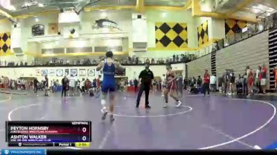 149 lbs Semifinal - Peyton Hornsby, Contenders Wrestling Academy vs Ashton Walker, One On One Wrestling Club