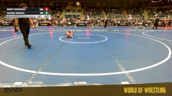 43 lbs Consi Of 4 - Rhett Soetaert, Tonganoxie vs Zaiden Medina, Cowboy Wrestling Club