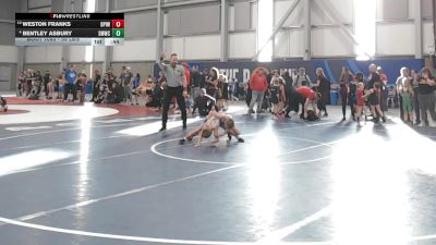 59 lbs Cons. Sub-rd Of 16 - Weston Franks, Deer Park Ironman Wrestling Club vs Bentley Asbury, St. Maries Wrestling Club