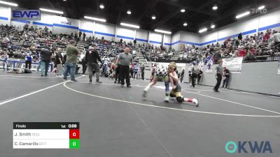 64 lbs Final - Jarod Smith, Tecumseh Youth Wrestling vs Cam Camarillo, Standfast