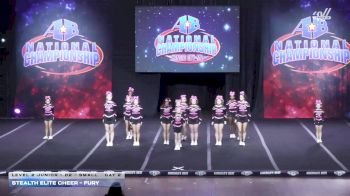Stealth Elite Cheer - Fury [2025 L2 Junior - D2 - Small Day 2] 2025 America's Best Grand Nationals