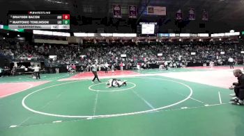 95 lbs Quarterfinal - Martonio Tomlinson, LAC3 vs Drayden Bacon, AND1