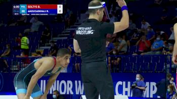 61 kg Round Of 16 - Bartosz Soltys, POL vs Rahman Amouzadkhalili, IRI