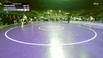 132 lbs Consi Of 16 #1 - Steven Torres, Chowchilla vs Jack Cornaggia, Clovis West-ALT