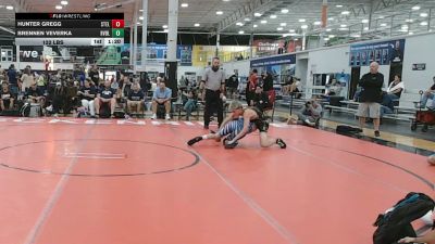 122 lbs Semifinal - Hunter Gregg, Steller Trained Revan - HSC vs Brennen Veverka, Revival X - HSC