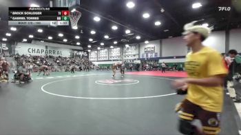 190 lbs Semifinal - Brock Schleiger, Temecula Valley vs Gabriel Torres, Murrieta Mesa