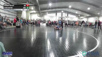 90 lbs Rr Rnd 3 - Kaisen Kelley, Raw Wrestling Club vs Cash Bayer, Broken Arrow Wrestling Club