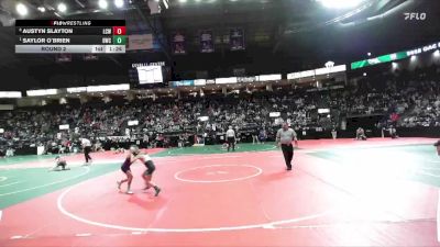68 lbs Round 2 - Saylor O`Brien, DWC3 vs Austyn Slayton, LCW3