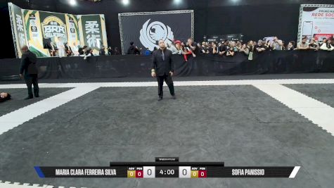 SOFIA PANISSIO vs MARIA CLARA FERREIRA SILVA 2026 CBJJE Brazilian Jiu-Jitsu Championship