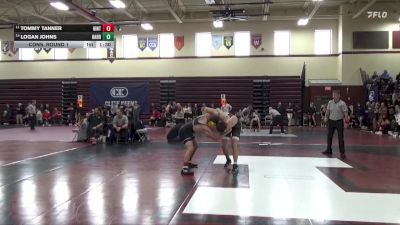 157 lbs Cons. Round 1 - Tommy Tanner, Hinton vs Logan Johns, Harrisburg