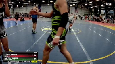 160 lbs Rd# 9- 2:15pm Saturday Final Pool - Asher Bacon, POWA vs Dalton Pattee, Minion Black