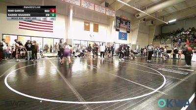 Semifinal - Ivan Garcia, Wagoner Takedown Club vs Kaiden Shadden, Bristow Elementary Wrestling Club