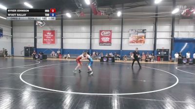 84 lbs Ryker Johnson, Oregon vs Wyatt Ballay, Tennessee