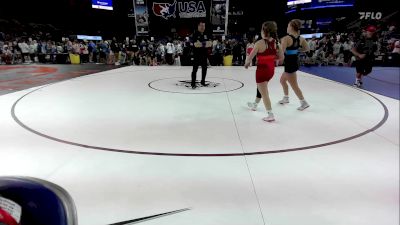 106 lbs Cons 16 #1 - Bailee Wagner, WA vs Madisyn Mikels, IN