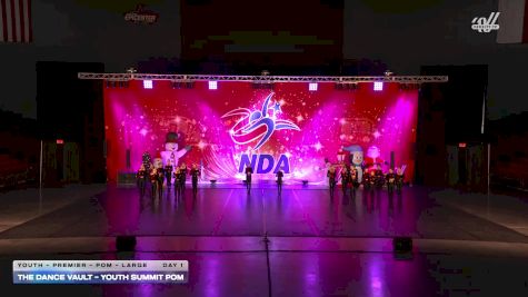 The Dance Vault - Youth Summit Pom [2025 Youth - Premier - Pom - Large Day 1] 2025 NDA Houston Regional