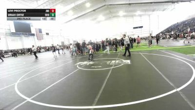 78 lbs 2nd Place - Levi Proctor, Jwc vs Uriah Ortiz, Trybe