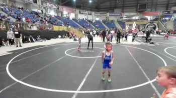 40 lbs Final - Brielle Cablay, Pounders WC vs Liam Tcheng, Mile High WC