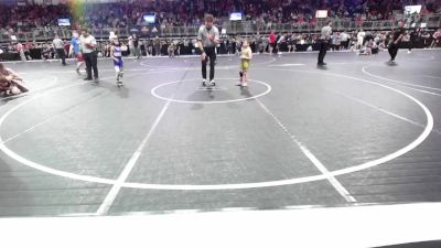 64 lbs Quarterfinal - Mason Oberg, Higginsville Youth Wrestling Club vs Jeremiah Minikwu, CIWC Team Intensity