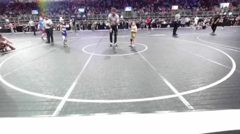 64 lbs Quarterfinal - Mason Oberg, Higginsville Youth Wrestling Club vs Jeremiah Minikwu, CIWC Team Intensity