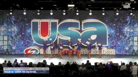 Finalist #2 - Canyon View High School [2026 Varsity Song/Pom Intermediate -- Large (12-23) Day 5] 2026 USA Spirit Nationals & Collegiate Championships