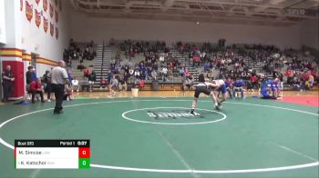 150 lbs 3rd Place Match - Kole Katschor, Dundee vs Maddox Simcoe, Lowell