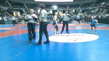 6-7A 126 Quarterfinal - Bianca Hart, Buckhorn vs Jewelle Gulley, Auburn