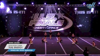 Evolution Cheer - Teal Energy [2023 L1 Mini - Novice - Restrictions 4/23/2023] 2023 The U.S. Finals: New Jersey