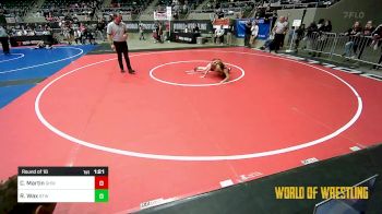 67 lbs Round Of 16 - Cole Martin, Greater Heights Wrestling vs Rylen Wax, Burnett Trained Wrestling