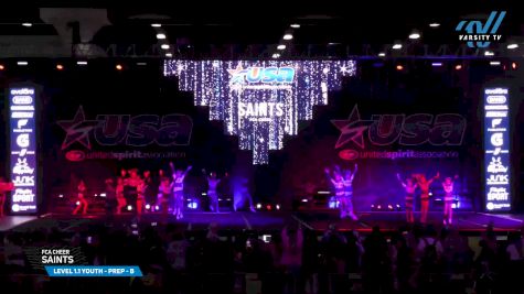 FCA Cheer - Saints [2025 L1.1 Youth - PREP - B Day 1] 2025 USA All Star Cheer Super Nationals