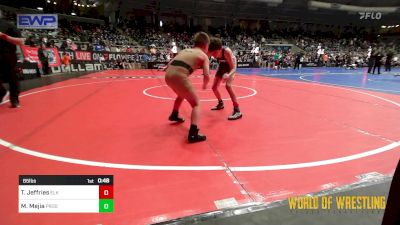 85 lbs Consi Of 8 #1 - Tyler Jeffries, Elk Grove Wrestling Academy EGWA vs Maddox Mejia, Prodigy Elite Wrestling