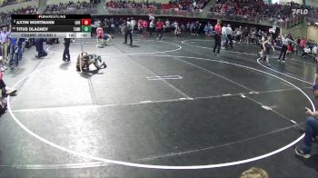 90 lbs Champ. Round 2 - Titus Dlagnev, Team Agoge Wrestling Inc vs Axtin Wortmann, League Of Heroes