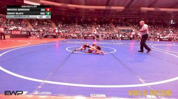 49 lbs Round Of 32 - Brooks Giberson, All I See Is Gold Academy vs Grady Black, Big Game Wrestling Club